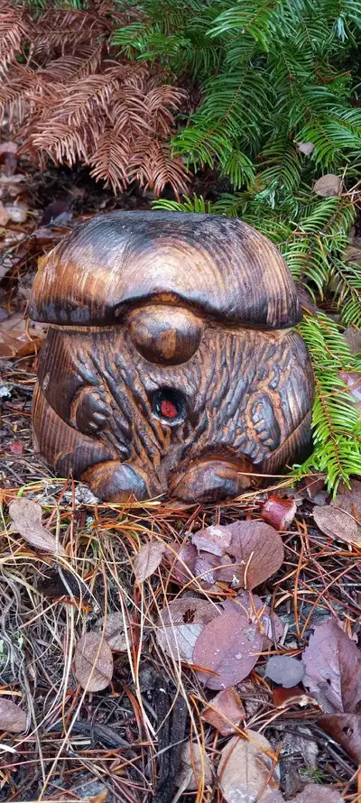 Gonk Chainsaw Carving , View more