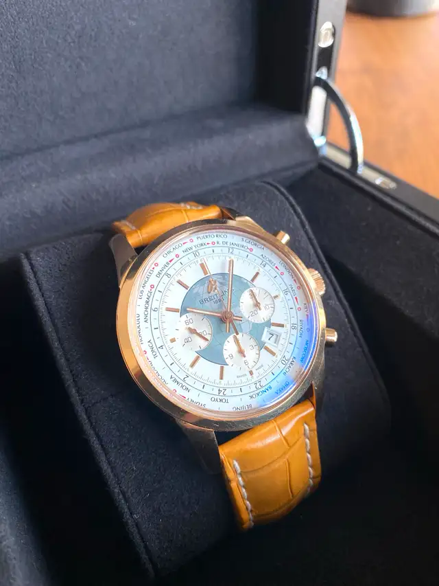Breitling Transocean Unitime Rose Gold62863276252418121