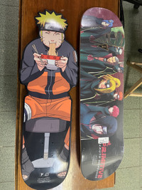 Rare Naruto skateboards