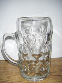 Collectible Glass Beer Mug for sale