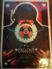 Bioshock Infinite, Fallout: New Vegas posters 19x13