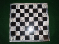 Marble Chess Set, Board and Pieces