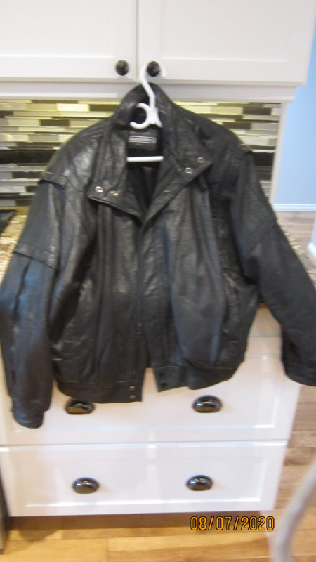 Boutique of Leathers Mens Large leather Jacket in Men's in Calgary