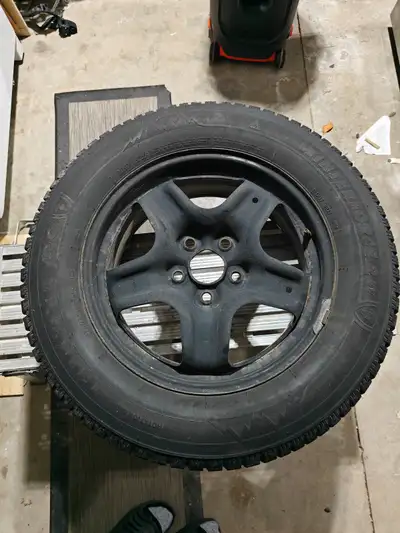 Firestone Winterforce 2. Came off a GMC Terrain. Set of 4 on steel rims. Used two winters. Still 5/1...