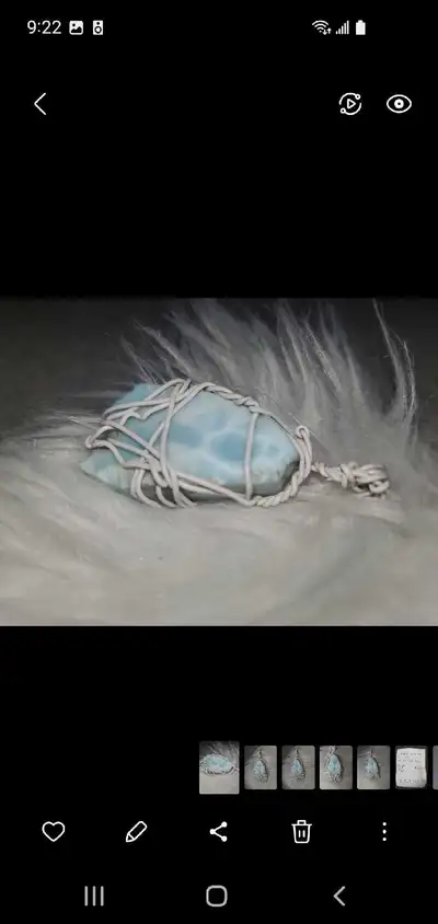 Larimar Pendant, View more