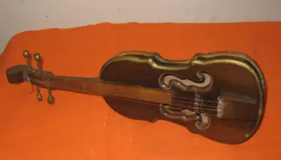 Miniature Violin Show Piece Wall Hanger 15 Inch, View more