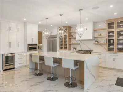 Upgrade Kitchen with Fancy Custom Cabinets & Durable Countertop, View more