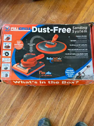 Dust free sander, View more