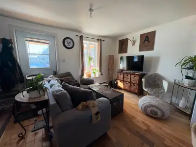 Lyster, appartement 4½ à louer, dispo 1er juin 2026, loyer au centre du village dans un duplex, sur...