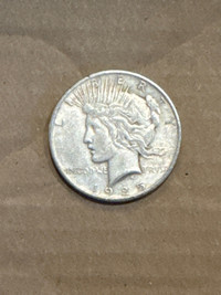 1925 American USA Silver Liberty Dollar
