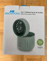 Air Innovations Table Top Fan & Air Purifier *New