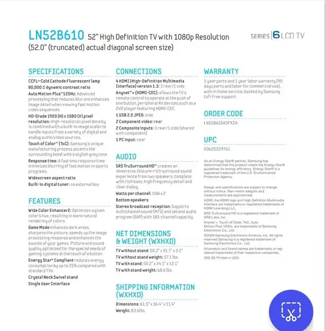 Samsung TV in TVs in Ottawa - Image 4