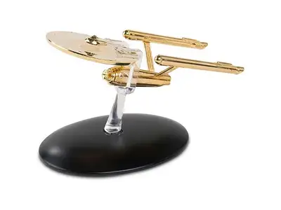 Star Trek Eaglemoss Gold USS Enterprise NCC-1701 Special Issue, View more