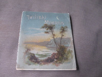 Twilight Memories Book of Poetry