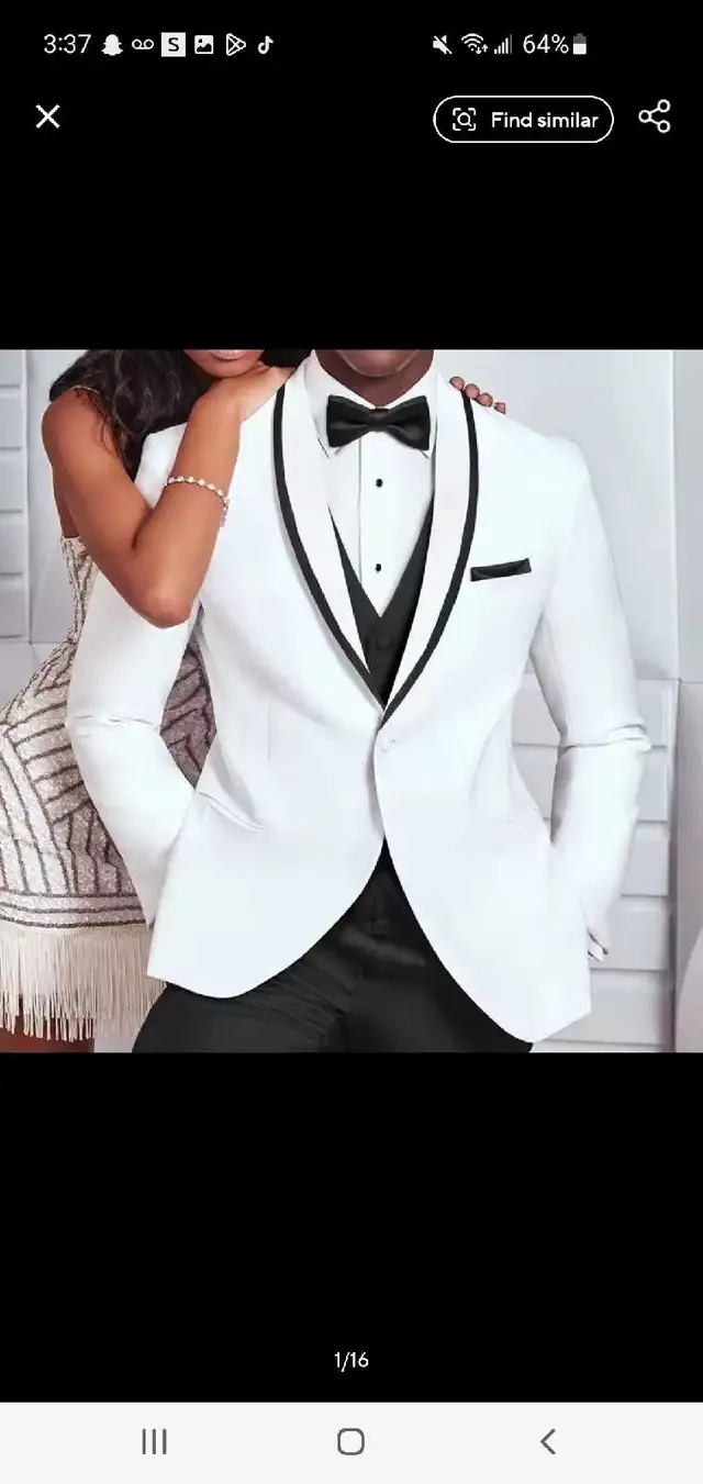 White Tuxedo63417655503489121