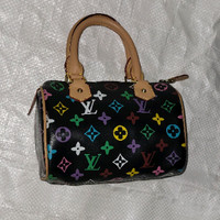  Louis Vuitton mini speedy handbag Faux, purse, handbag 