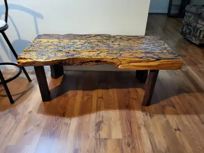 Table de salon "lichtenberg epoxy", View more
