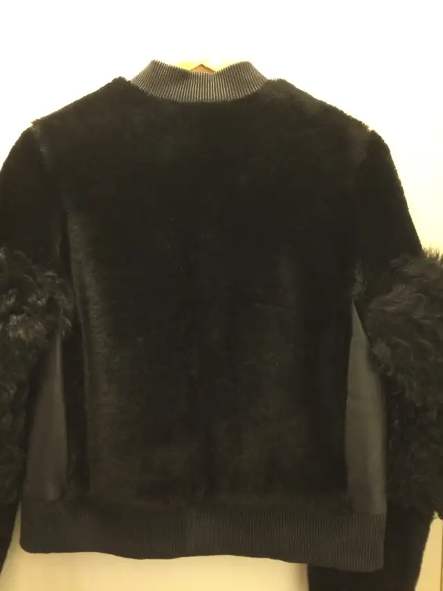 Loeffler Randall Shearling Leather Jacket in Women's - Tops & Outerwear in City of Toronto - Image 6