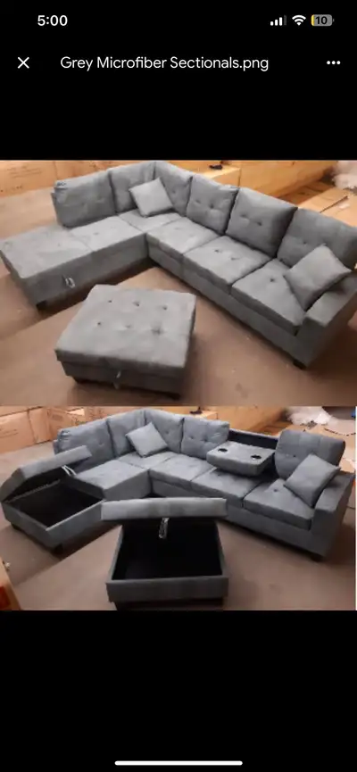 Brand New Sectionals $1250 & FREE DELIVERY , View more