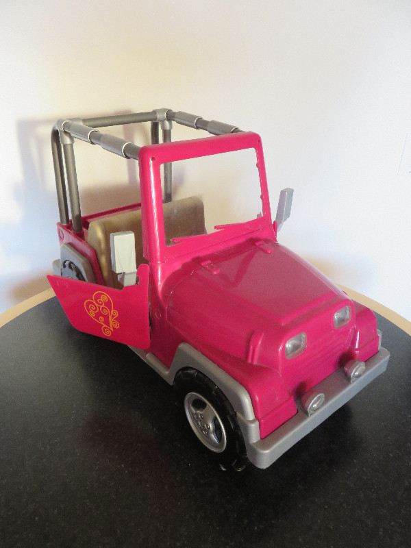 18” Doll - Journey Girl Jeep for 18 inch Doll in Toys & Games in Edmonton