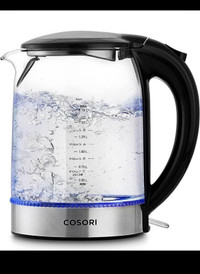 COSORI Electric Kettle Glass, Tea Kettle, Water Boiler, 1.7L, Co