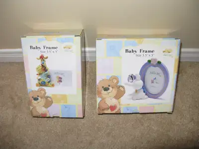 Little Suzy's Zoo 3D Animal Baby Photo Frames Lot of 2 FREE Book, View more