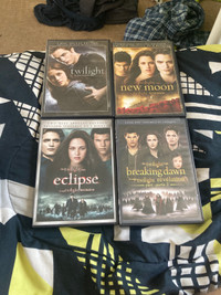 Twilight Franchise (except number 4) DVDs