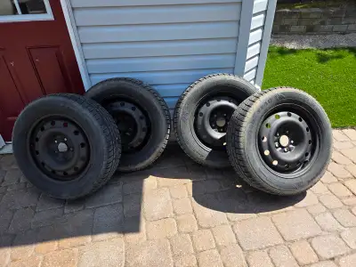 GOODYEAR WINTER COMMAND (Make/Model) -2015/60R16 95T -used 1 season on a 2013 Chevrolet Cruze LS. -e...