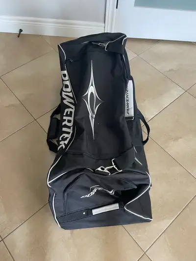 ***Like new Powertek vented carry hockey bag, View more