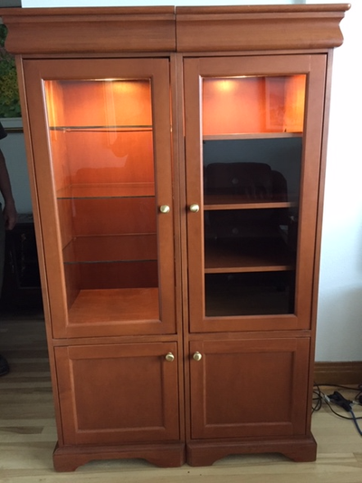 Armoires jumelles en bois massif, View more