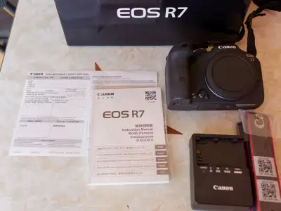 Canon R7 Camera Body only, View more