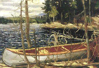 Tom Thomson "The Canoe" Regal Collection Giclee Canvas