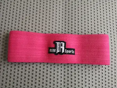 Pink Fabric Resistance Band (Size: M), View more