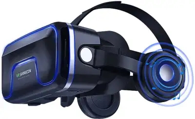 VR SHINECON VR Headset ,3D Virtual Reality Headset VR Glasses VR Goggles Compatible for Samsung Gala...
