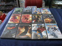 Lot de 12 Film DVD Super Héros Animation Batman Super Man Spider
