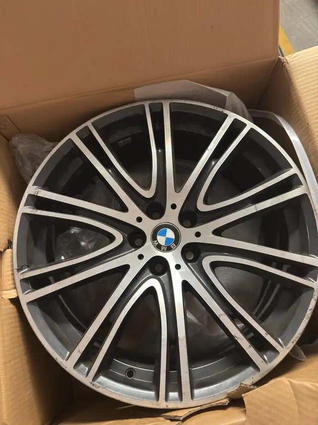 20” OEM BMW msport wheels 5x112 set of 4 in Tires & Rims in City of Toronto - Image 3