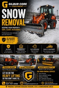 Gilbur Core Equipment Snow Removal Services St. Catharines Ontario Preview