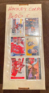 Random 1600 NHL Cards bought from a sports auction 