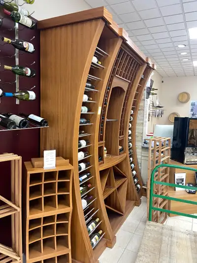 Sapele Mahogany wine cellar for sale, View more