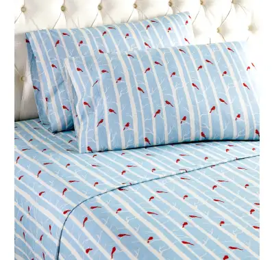 Shavel Micro Flannel 6-Piece Sheet Set King Size Brand New 80.00, View more