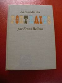 LA COMÉDIE DES PORTRAITS ( LIVRE VINTAGE 1965 )