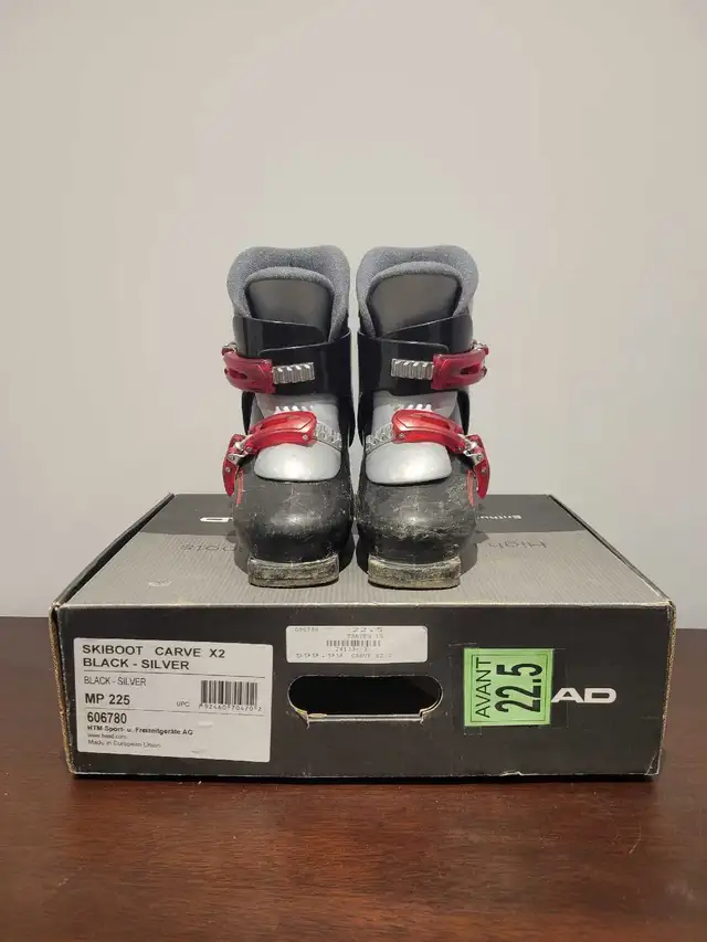 Bottes de ski HEAD Carve X2 – Taille 22.5 ski boots in Ski in Laval / North Shore - Image 3