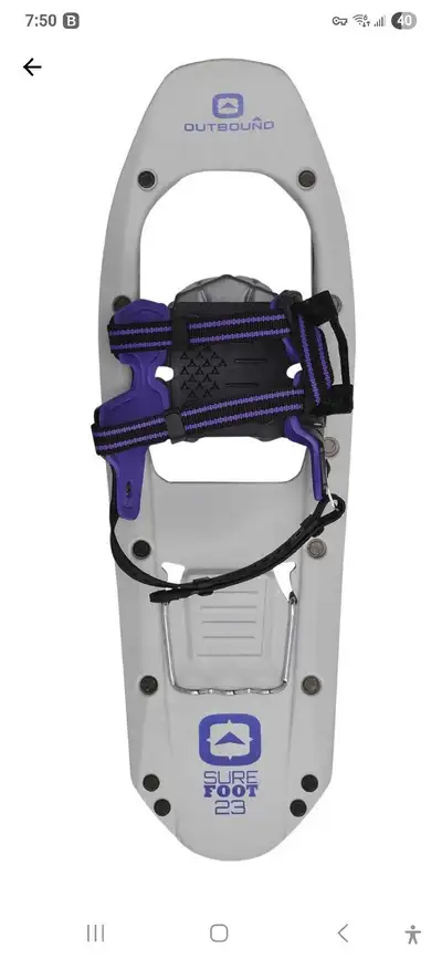 outbound snowshoes 1 womens, 2 childrens, View more