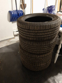 4 GOODYEAR 235 55 R17 all season tires CAD 500