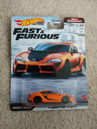 Hot Wheels Fast and Furious Toyota GR Supra