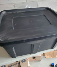 18 us gallon storage tote with lid