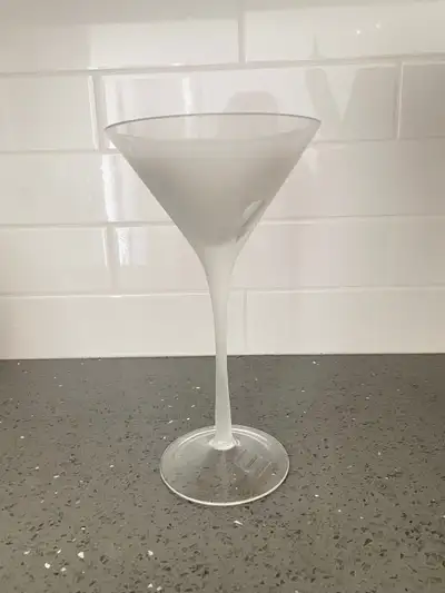 4 martini glasses and shaker, View more