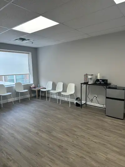 Private clinic treatment room for rent in a professional healthcare clinic located at 16600 Bayview...