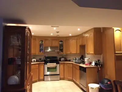 A large, bright, clean and specious Walkout Basement Apartment (2 rooms, living, kitchen, dining, ba...