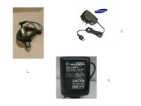 Various Cell Phone Chargers/Power Supplies - $5 each